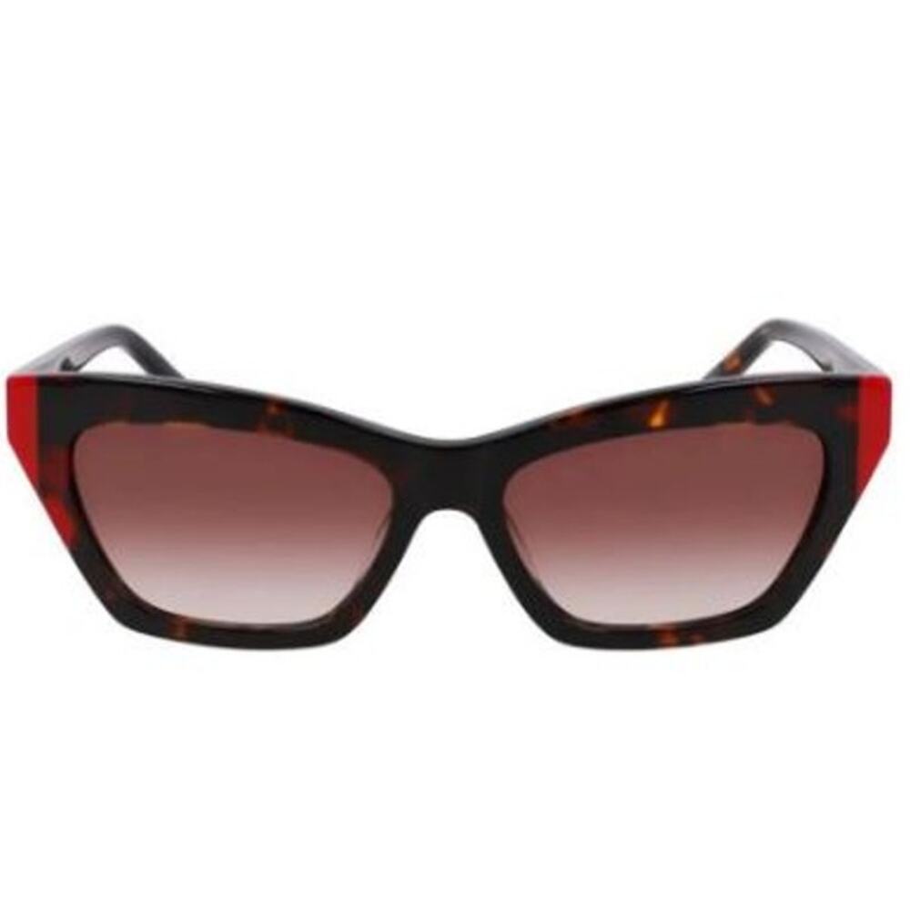 💎✨NEW WITH TAG✨💎DKNY DK547S Dark Tortoise Red